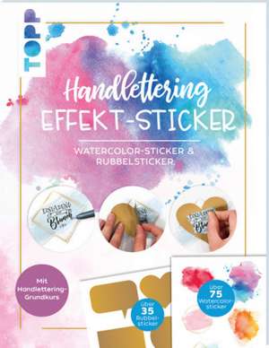 Handlettering Effekt-Stickerbuch de Ludmila Blum