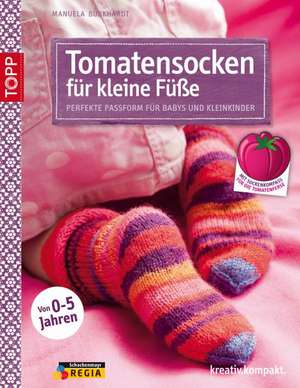 Tomatensocken für kleine Füße de Manuela Burkhardt