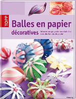 Balles en papier décoratives