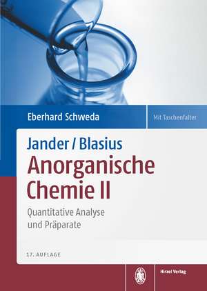 Jander/Blasius, Anorganische Chemie II de Eberhard Schweda