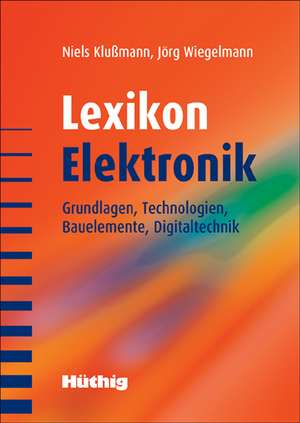 Lexikon der Elektronik de Niels Klußmann