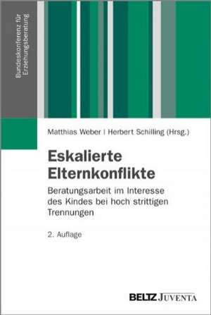 Eskalierte Elternkonflikte de Matthias Weber