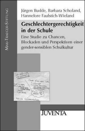 Geschlechtergerechtigkeit in der Schule de Jürgen Budde