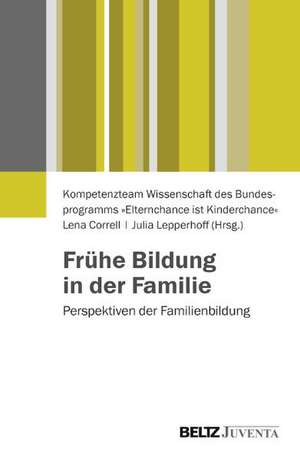 Frühe Bildung in der Familie de Lena Correll