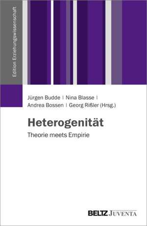 Heterogenitätsforschung de Jürgen Budde