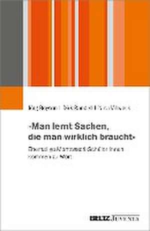 »Man lernt Sachen, die man wirklich braucht« de Jörg Boysen