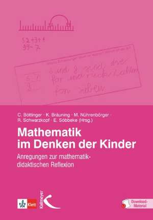 Mathematik im Denken der Kinder de Claudia Böttinger