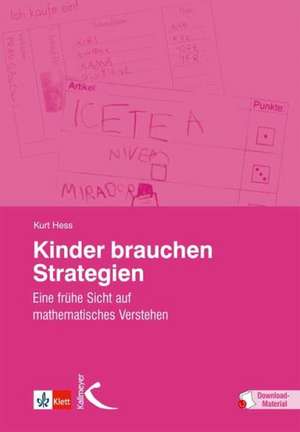 Kinder brauchen Strategien de Kurt Hess