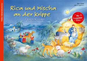 Rica und Mischa an der Krippe de Klara Kamlah