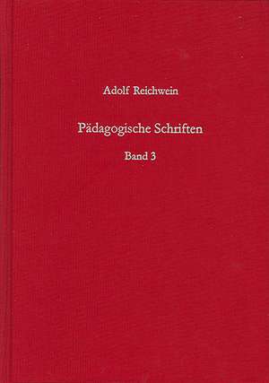 Pädagogische Schriften 3