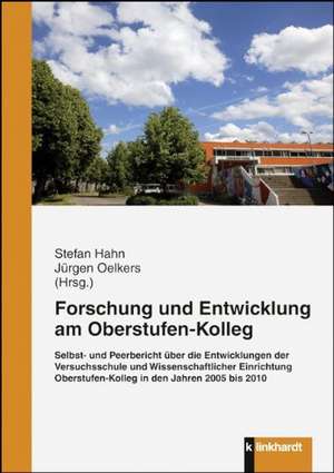 Forschung und Entwicklung am Oberstufen-Kolleg de Stefan Hahn