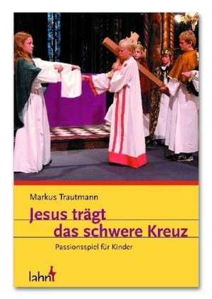 Jesus trägt das schwere Kreuz de Markus Trautmann