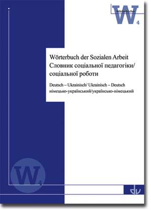 Wörterbuch der sozialen Arbeit de Myroslava Duzha-Zadorozhna