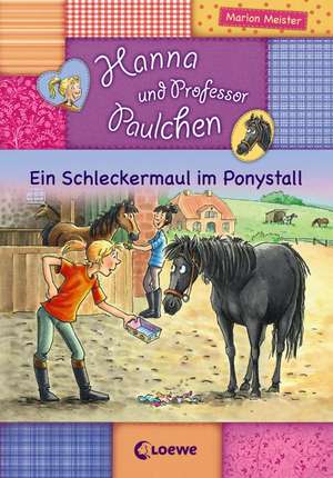 Ein Schleckermaul im Ponystall de Marion Meister