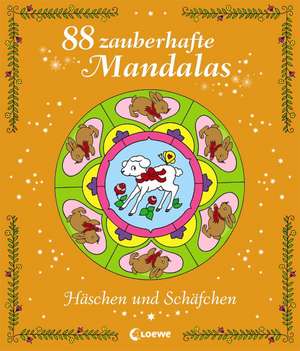 88 zauberhafte Mandalas - Häschen und Schäfchen de Kristin Labuch