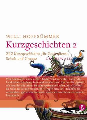 Kurzgeschichten 2 de Willi Hoffsümmer