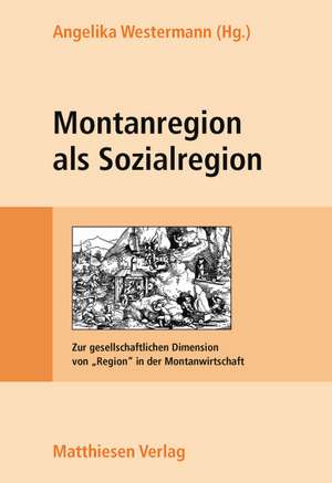 Montanregion als Sozialregion de Angelika Westermann