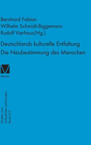 Deutschlands kulturelle Entfaltung 1763-1789 de Bernhard Fabian