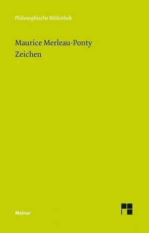 Zeichen de Maurice Merleau-Ponty