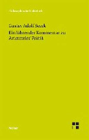 Einführender Kommentar zu Aristoteles' Politik de Gustav Adolf Seeck