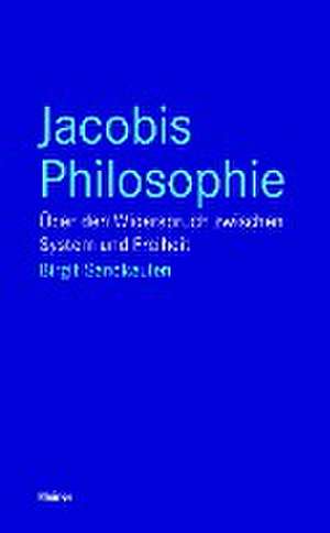 Jacobis Philosophie de Birgit Sandkaulen