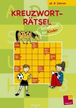 Kreuzworträtsel: Rätselspaß für Kinder (grün)