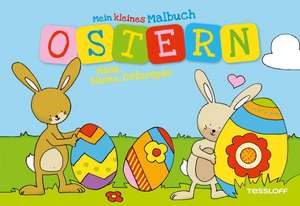 Kleines Malbuch Ostern. Hase, Blume, Osterspaß de Sandra Schmidt