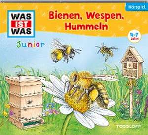 WAS IST WAS Junior Hörspiel. Bienen, Wespen, Hummeln de Christian Hagitte