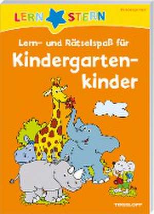 Lern- und Rätselspaß für Kindergartenkinder de Antje Flad