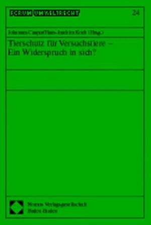 Tierschutz Fur Versuchstiere - Ein Widerspruch in Sich?: Tarifflucht Statt Verbandsflucht de Johannes Caspar