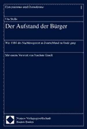 Der Aufstand der Bürger de Uta Stolle