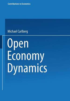 Open Economy Dynamics de Michael Carlberg