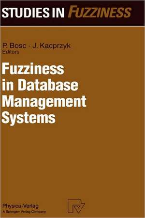 Fuzziness in Database Management Systems de Patrick Bosc