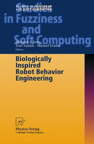 Biologically Inspired Robot Behavior Engineering de Richard J. Duro