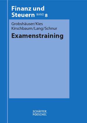 Examenstraining de Uwe Grobshäuser