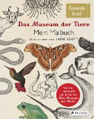 Das Museum der Tiere. Mein Malbuch de Katie Scott