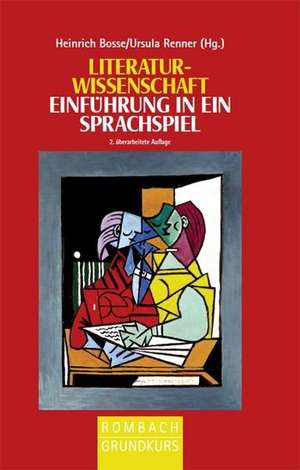 Literaturwissenschaft de Heinrich Bosse