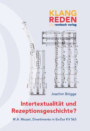 Intertextualität und Rezeptionsgeschichte? de Joachim Brügge