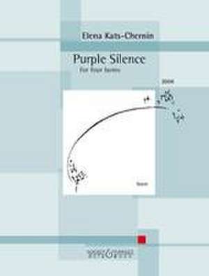 Purple Silence 4 Hörner. Partitur. de Elena Kats-Chernin