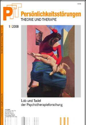 PTT 2008/1 - Was wir zu wissen glauben: Wissenschaftskritik an bisher vorhandenen Therapiestudien de Otto F. Kernberg