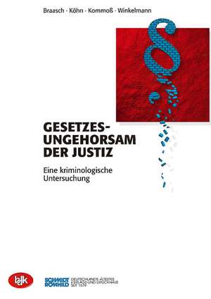 Der Gesetzesungehorsam der Justiz de Bund Deutscher Kriminalbeamter