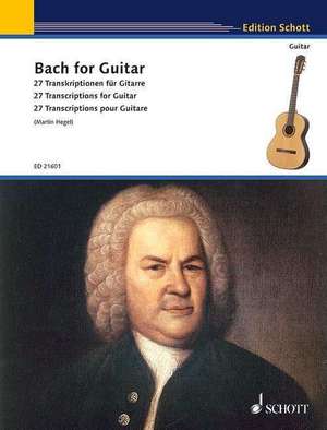 Bach for Guitar de Johann Sebastian Bach