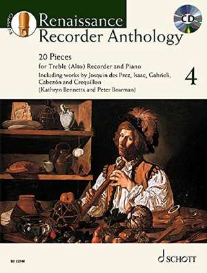 Renaissance Recorder Anthology 4 de Kathryn Bennetts