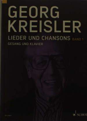 Georg Kreisler. Lieder und Chansons. Gesang und Klavier. Band 1 de Georg Kreisler