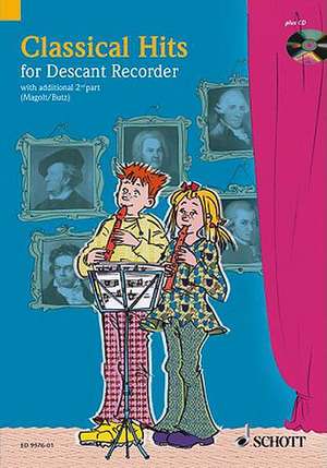 Classical Hits for 1-2 Descant Recorders: Fun and Games with the Recorder de Hans Magolt