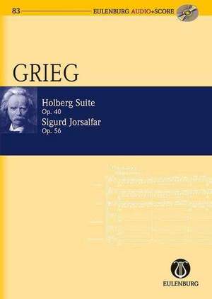 Holberg Suite / Sigurd Jorsalfar de Edvard Grieg