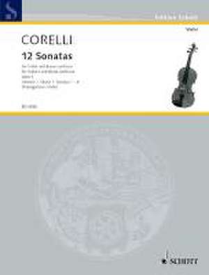 12 Sonatas de Arcangelo Corelli