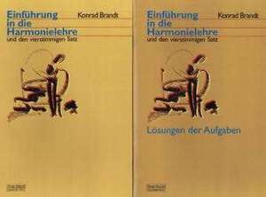 Einführung in die Harmonielehre de Konrad Brandt