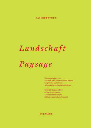 Passepartout Landschaft / Paysage de Susanne Bieri