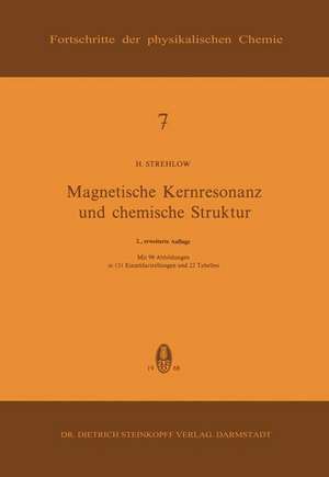 Magnetische Kernresonanz und Chemische Struktur de H. Strehlow